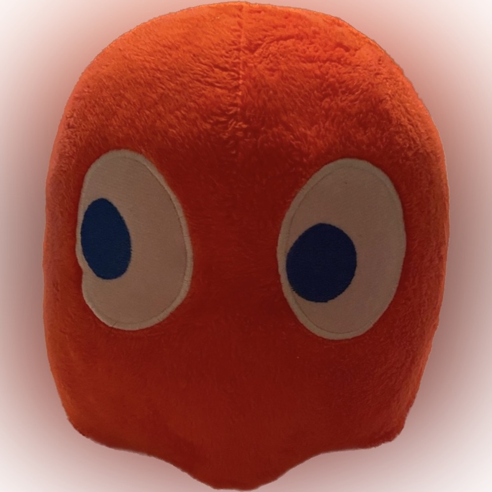 BLINKY 7in MS. PAC-MAN RED GHOST PLUSH